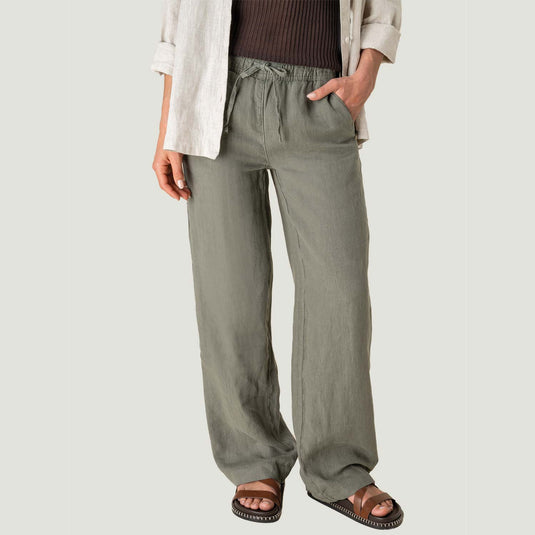 Relaxed Damen Leinenhose