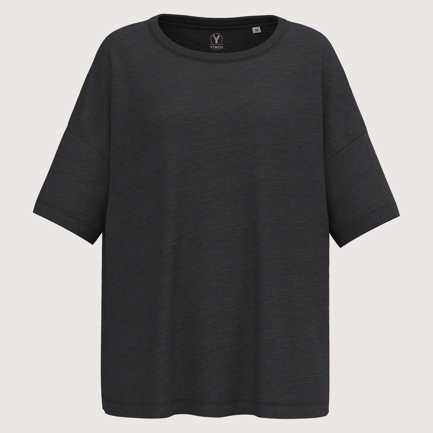 Oversized Slub T-Shirt Mid-Light