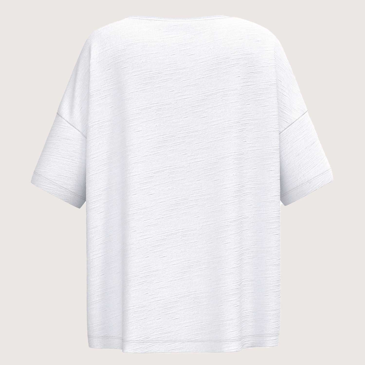 Oversized Slub T-Shirt Mid-Light