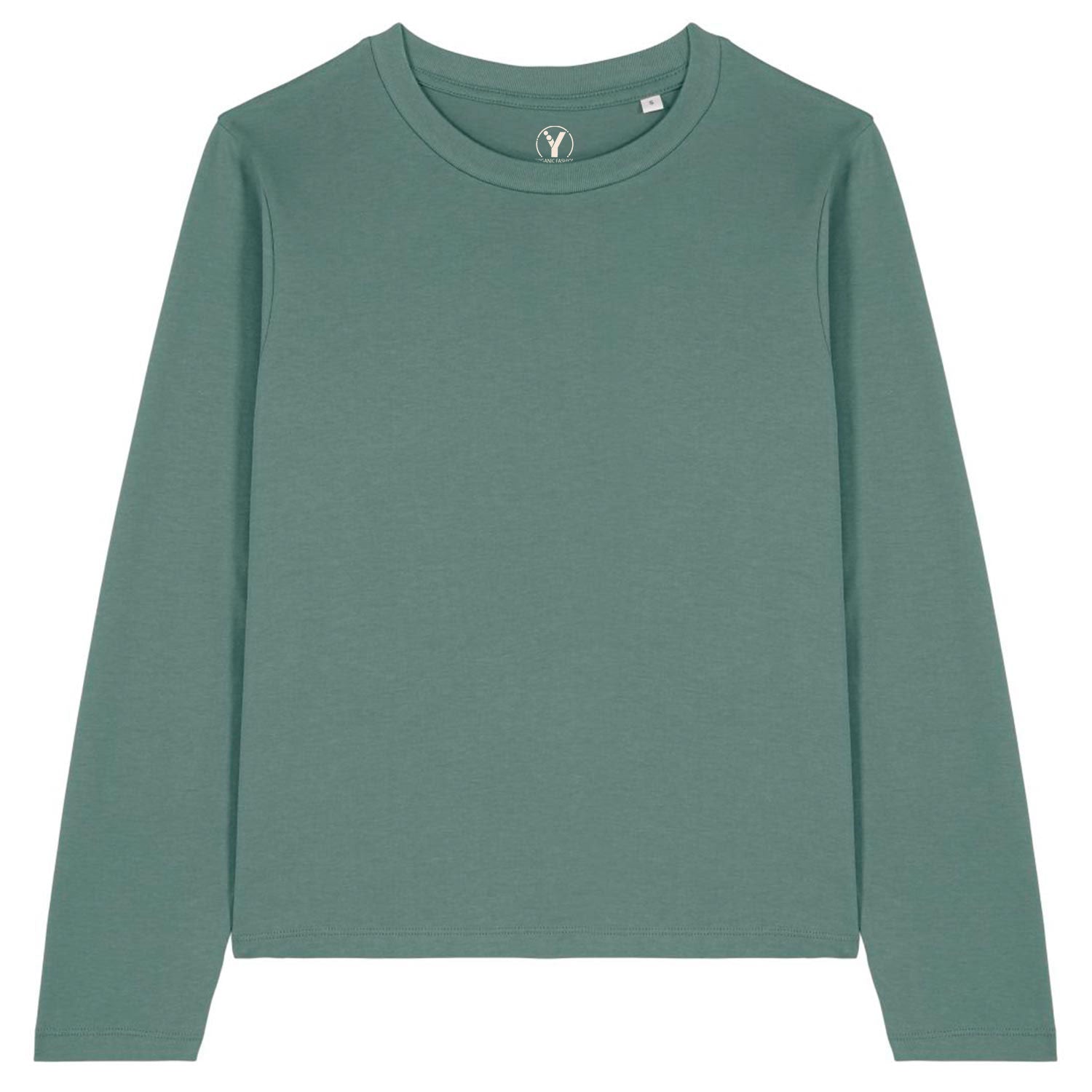 Basic Damen Langarmshirt aus 100% Biobaumwolle