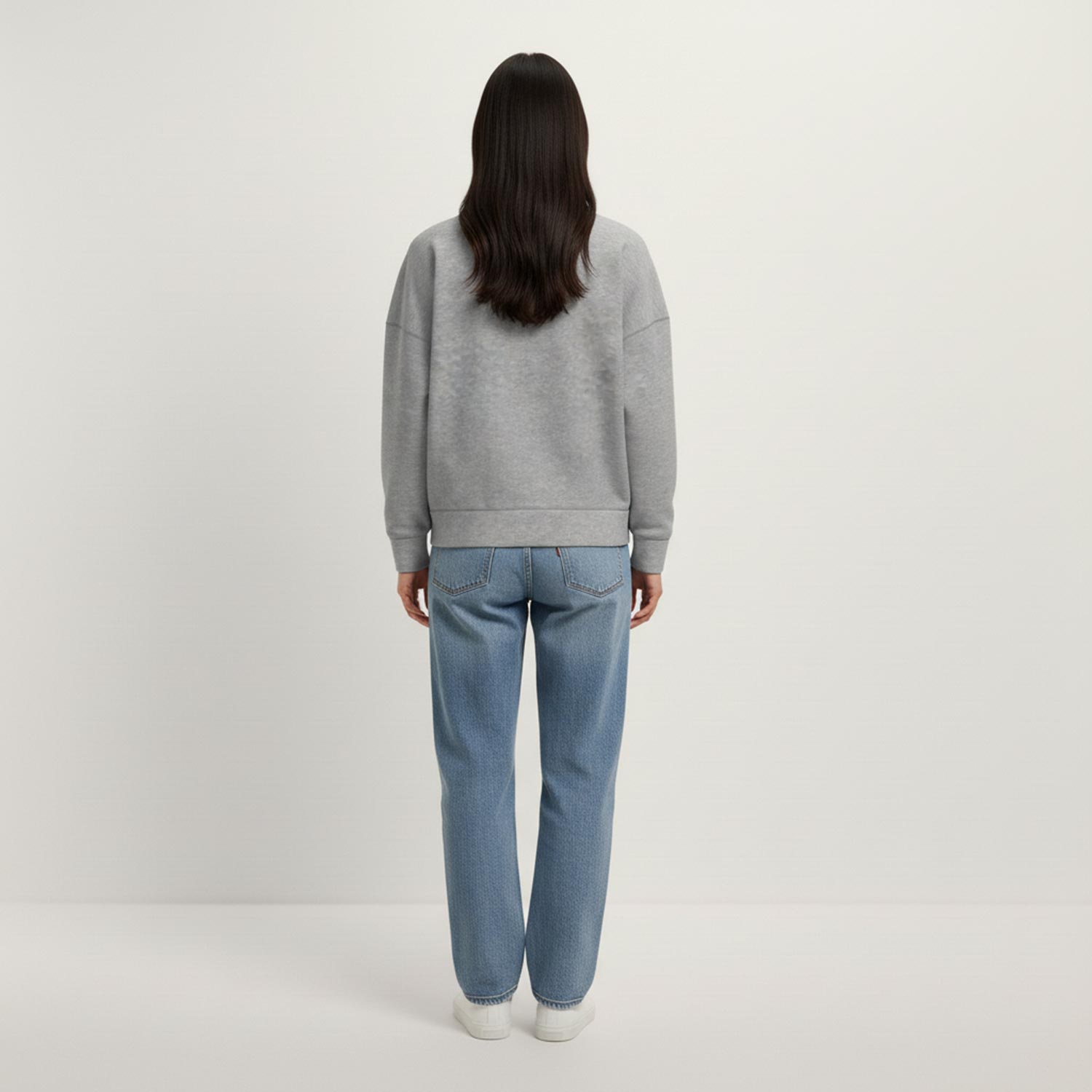 Damen Basic Sweatshirt