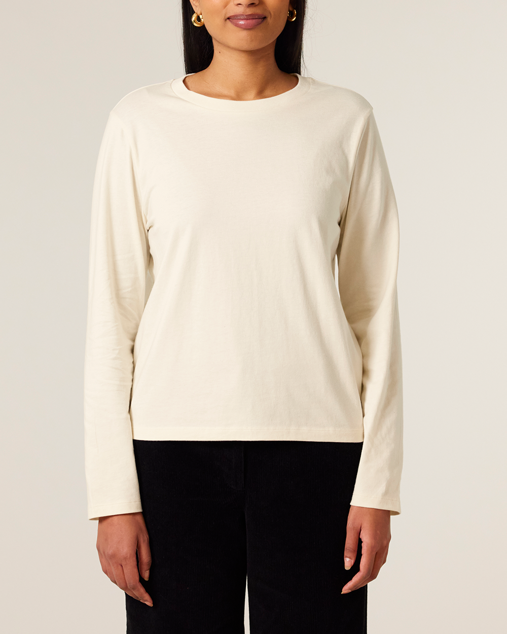 Basic-Damen-Longsleeve-aus-100-Biobaumwolle-Nachhhaltig-Fair-Produziert-Eco-Sustainable-STUDIO-NAR-FRONT