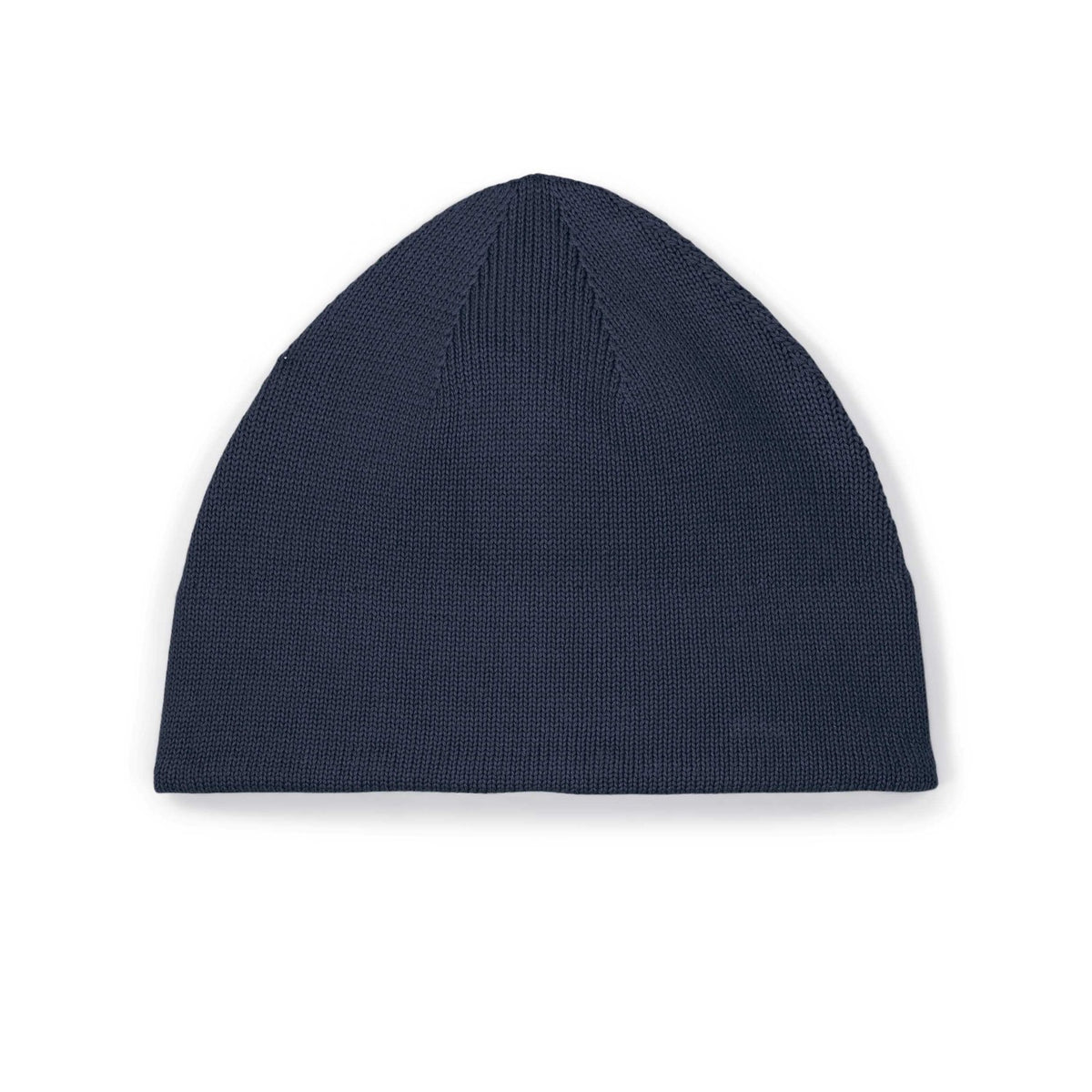 Unisex Beanie Navy – Produktansicht vorne