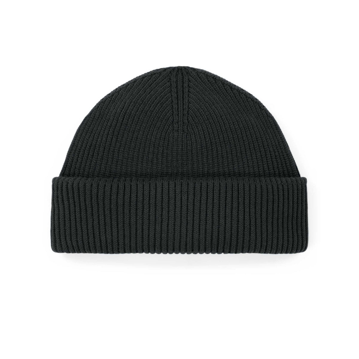 Unisex Docker Beanie Schwarz – Produktansicht vorne