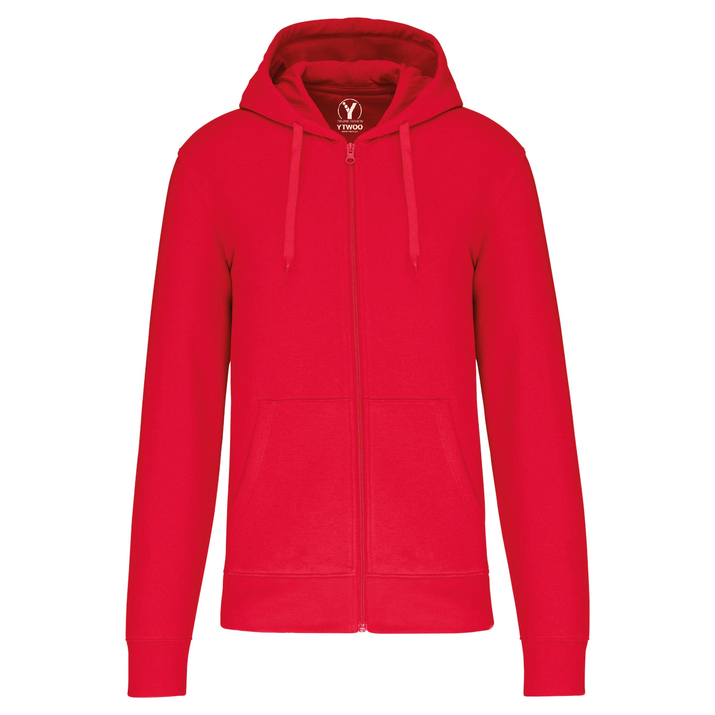 herren-bio-kapuzenjacke-red