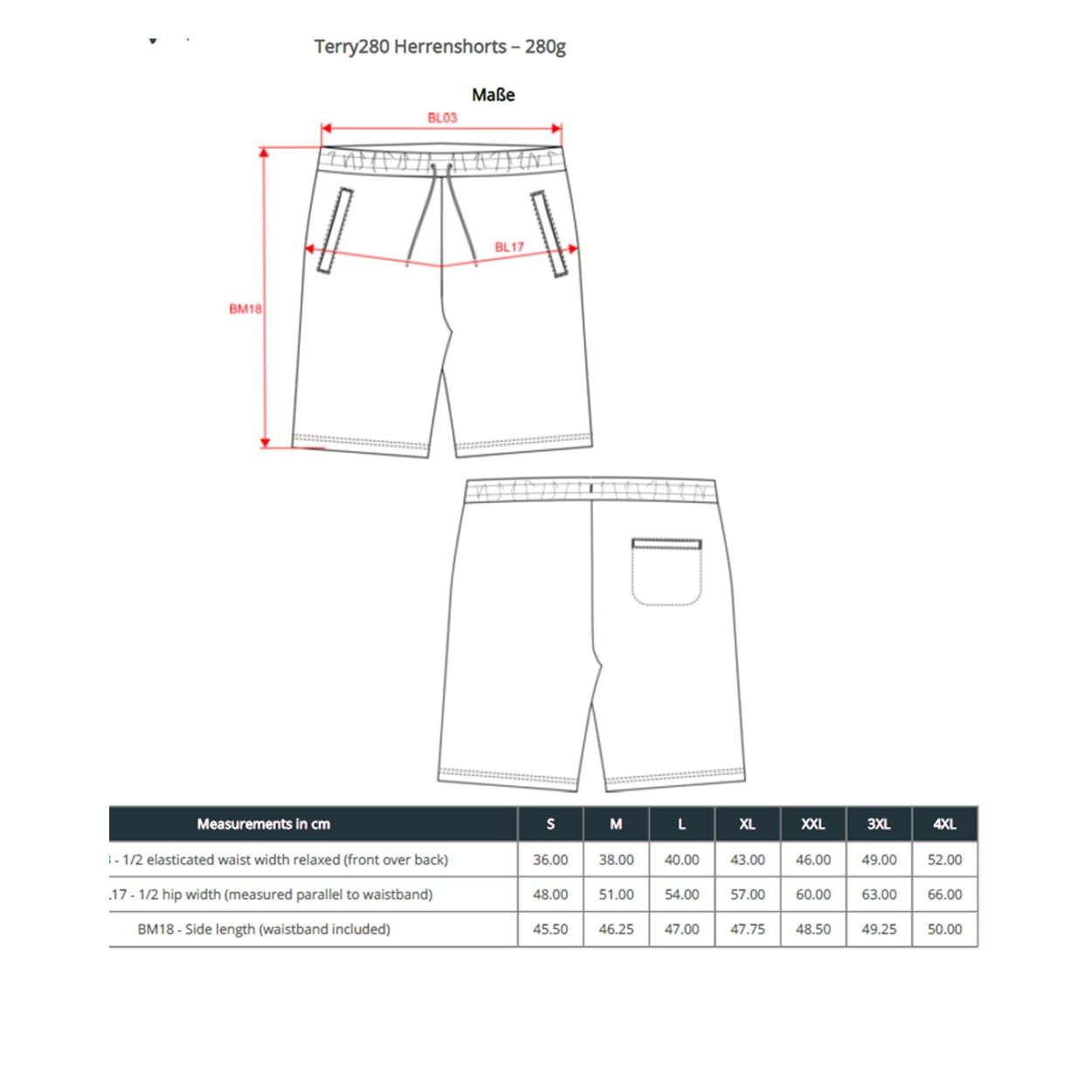 herren-bio-shorts-sizeguide