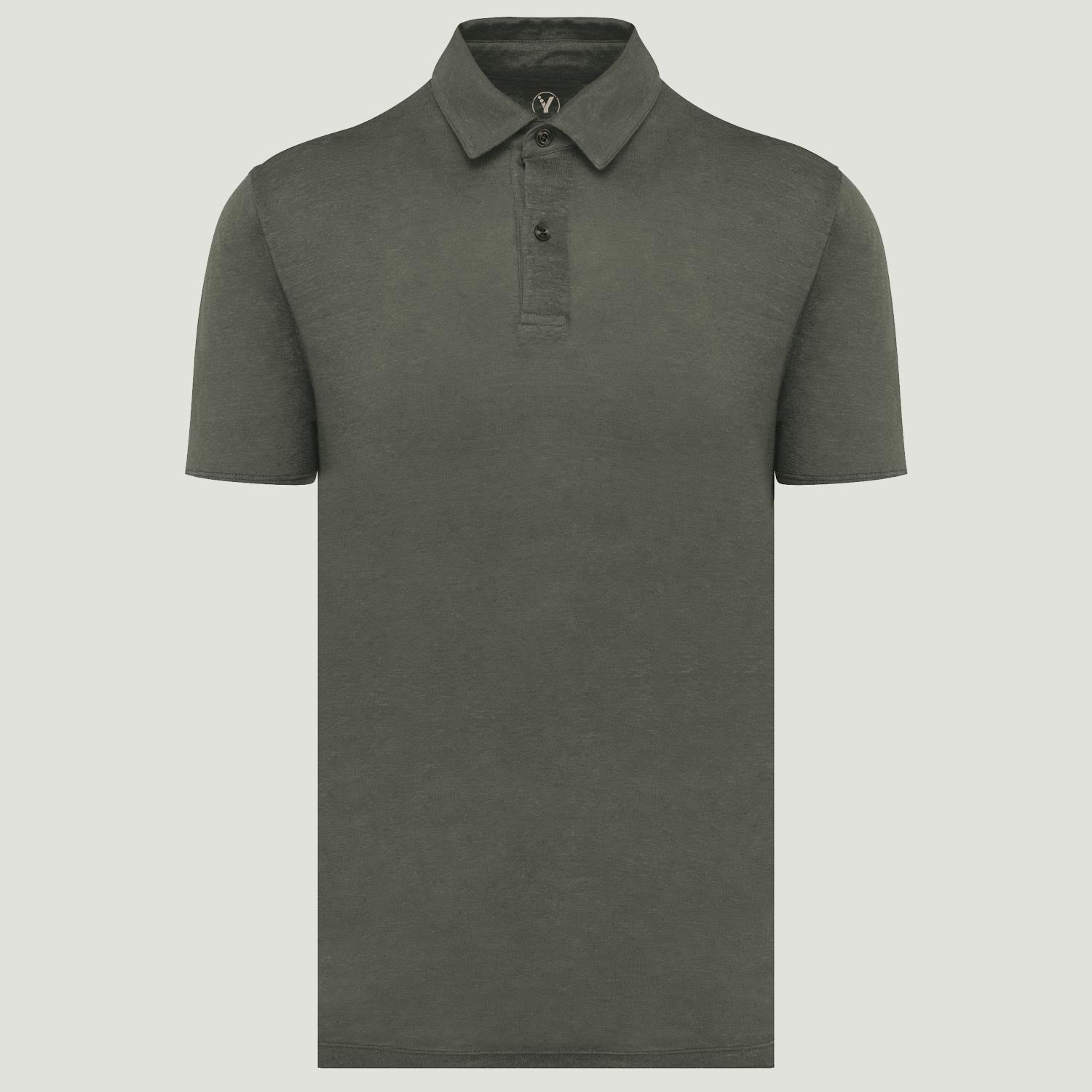 Leichtes Herren Leinen Poloshirt