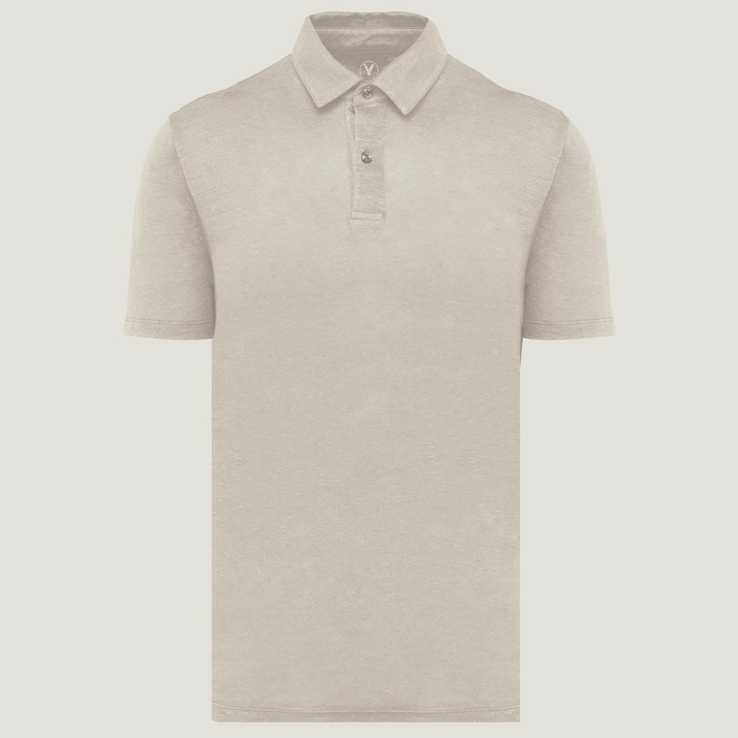 Leichtes Herren Leinen Poloshirt