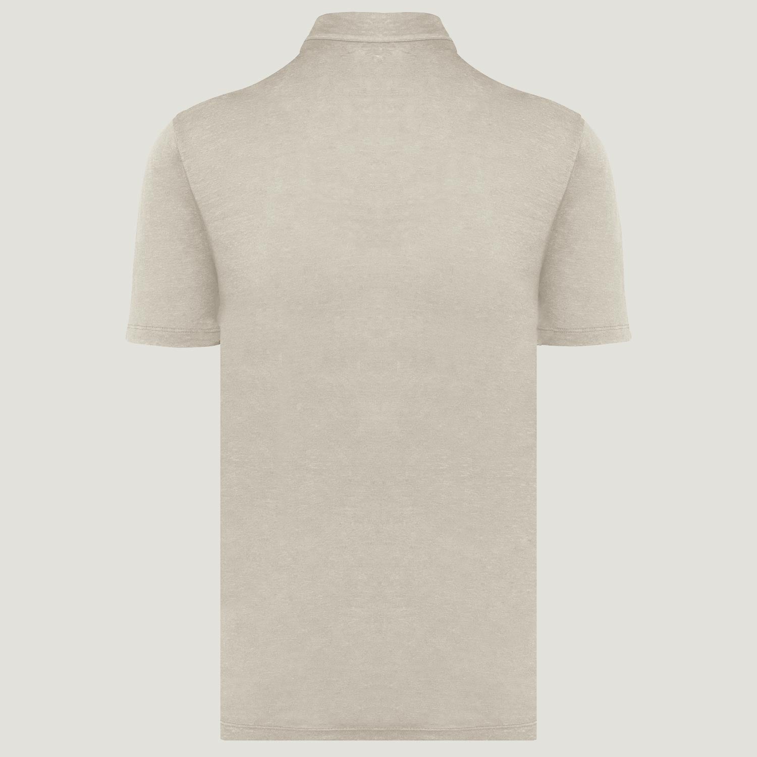 Leichtes Herren Leinen Poloshirt