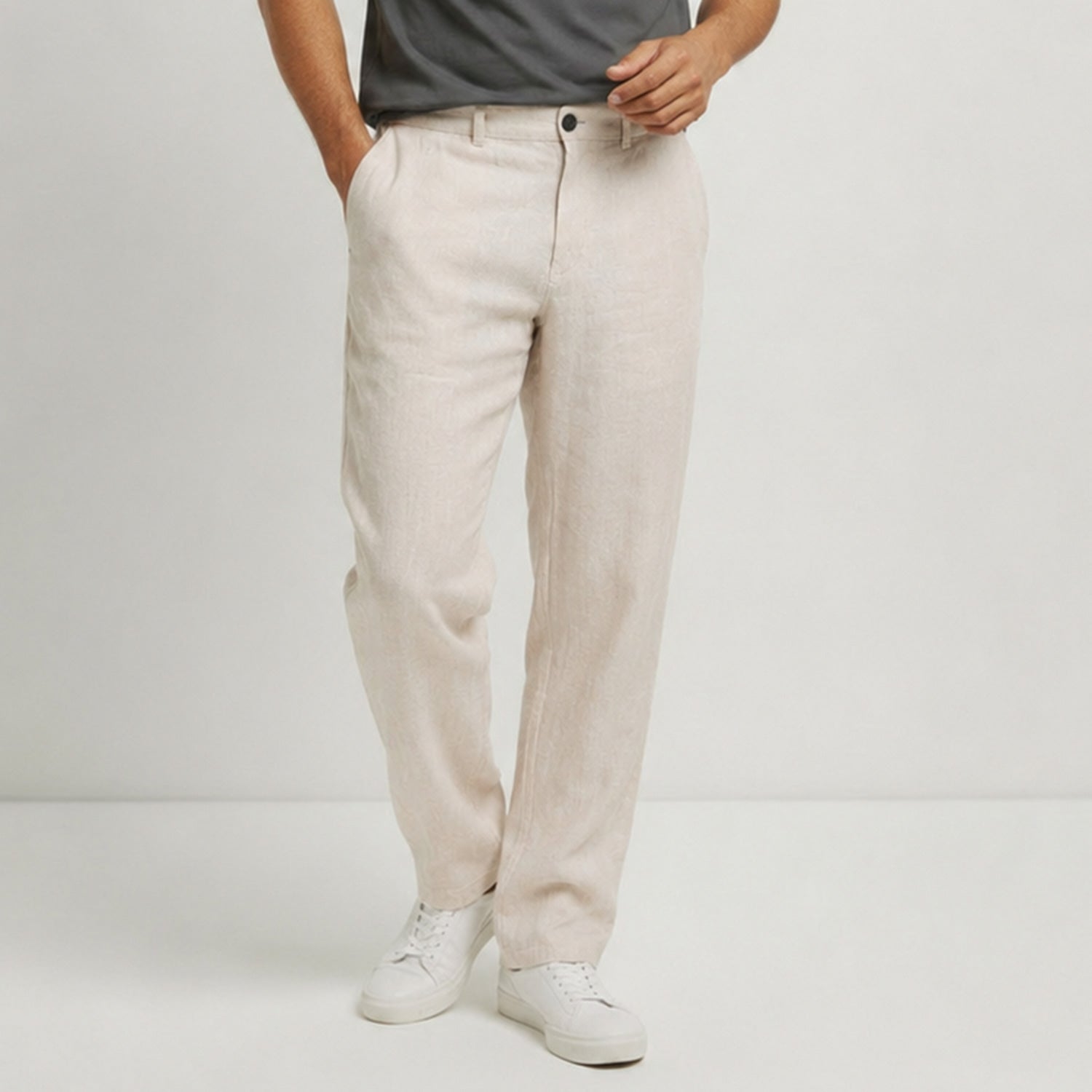 Herren Leinenhose
