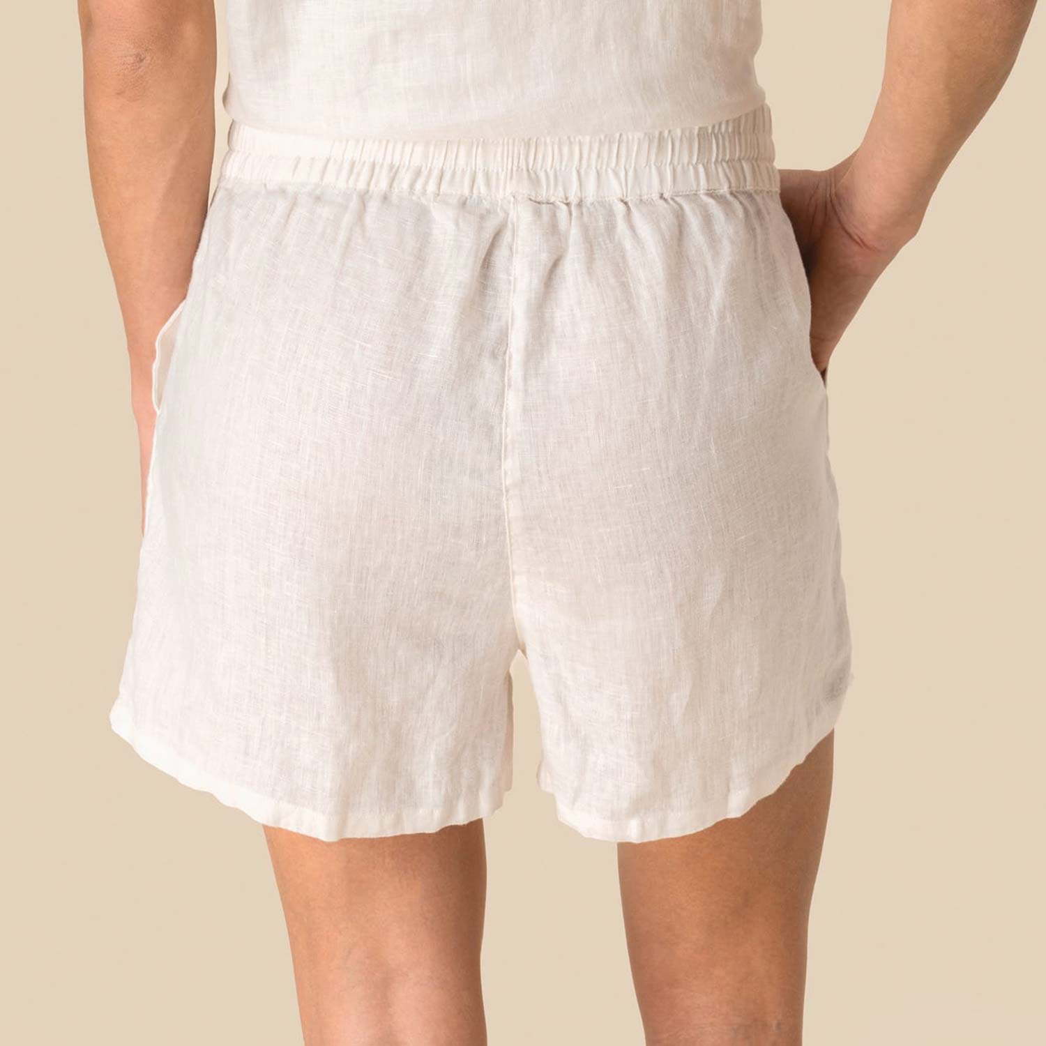 Damen Leinenshorts