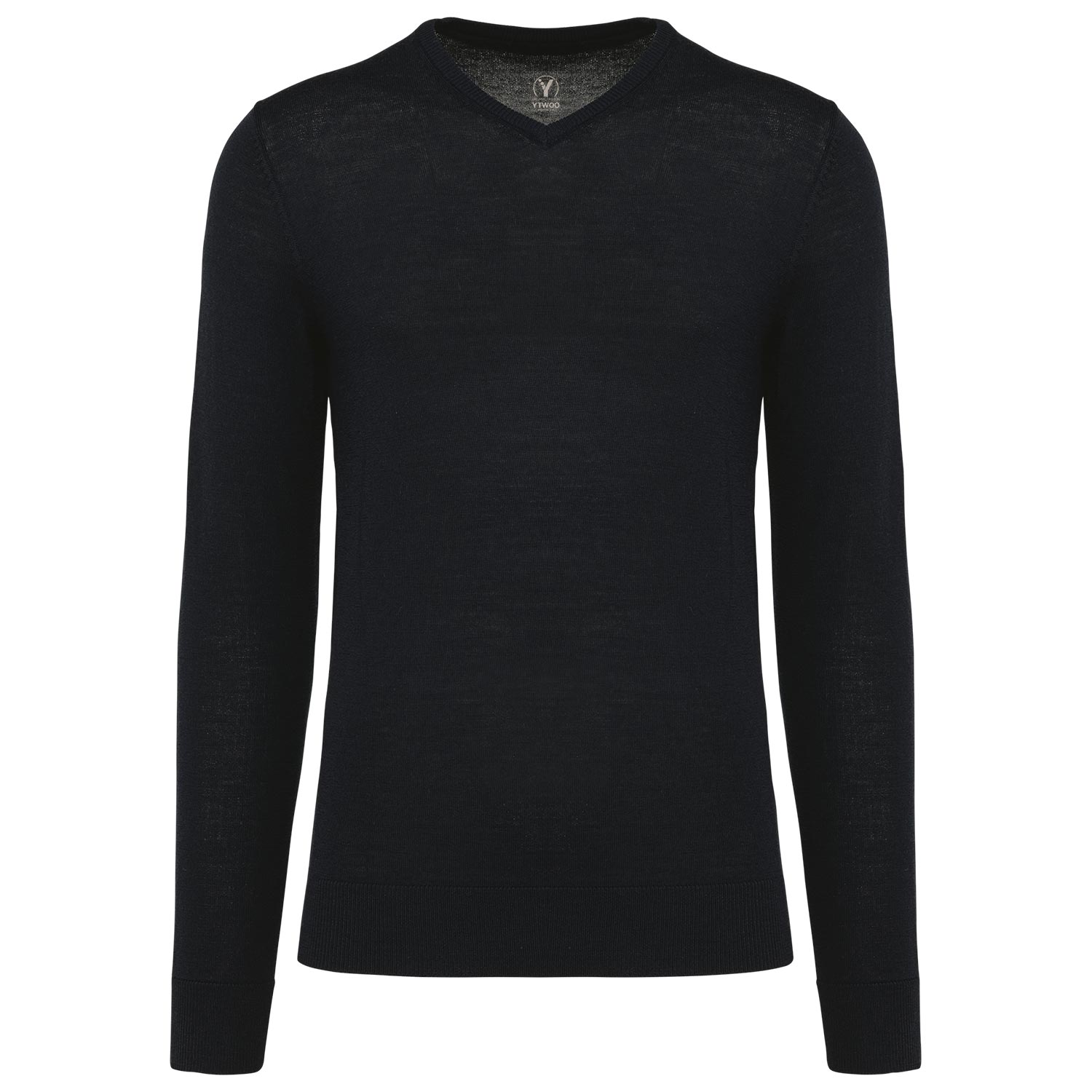Herren-Merinopullover mit V-Ausschnitt