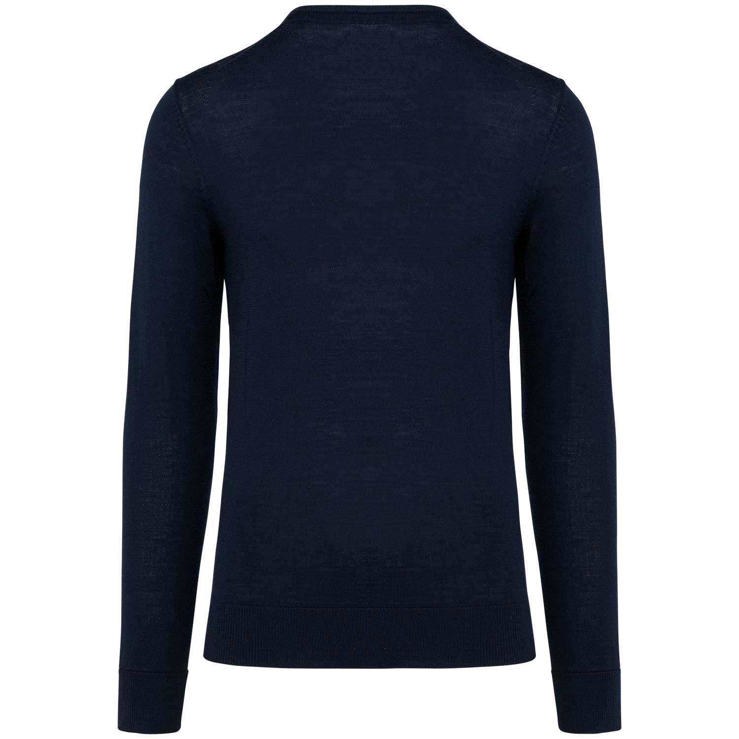 Herren-Merinopullover mit V-Ausschnitt