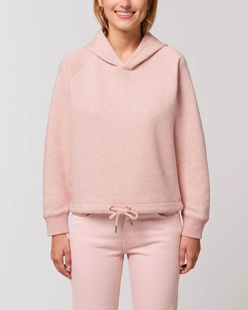 nachhaltige-kleidung-damen-hoodie_Cream_Heather_Pink_1