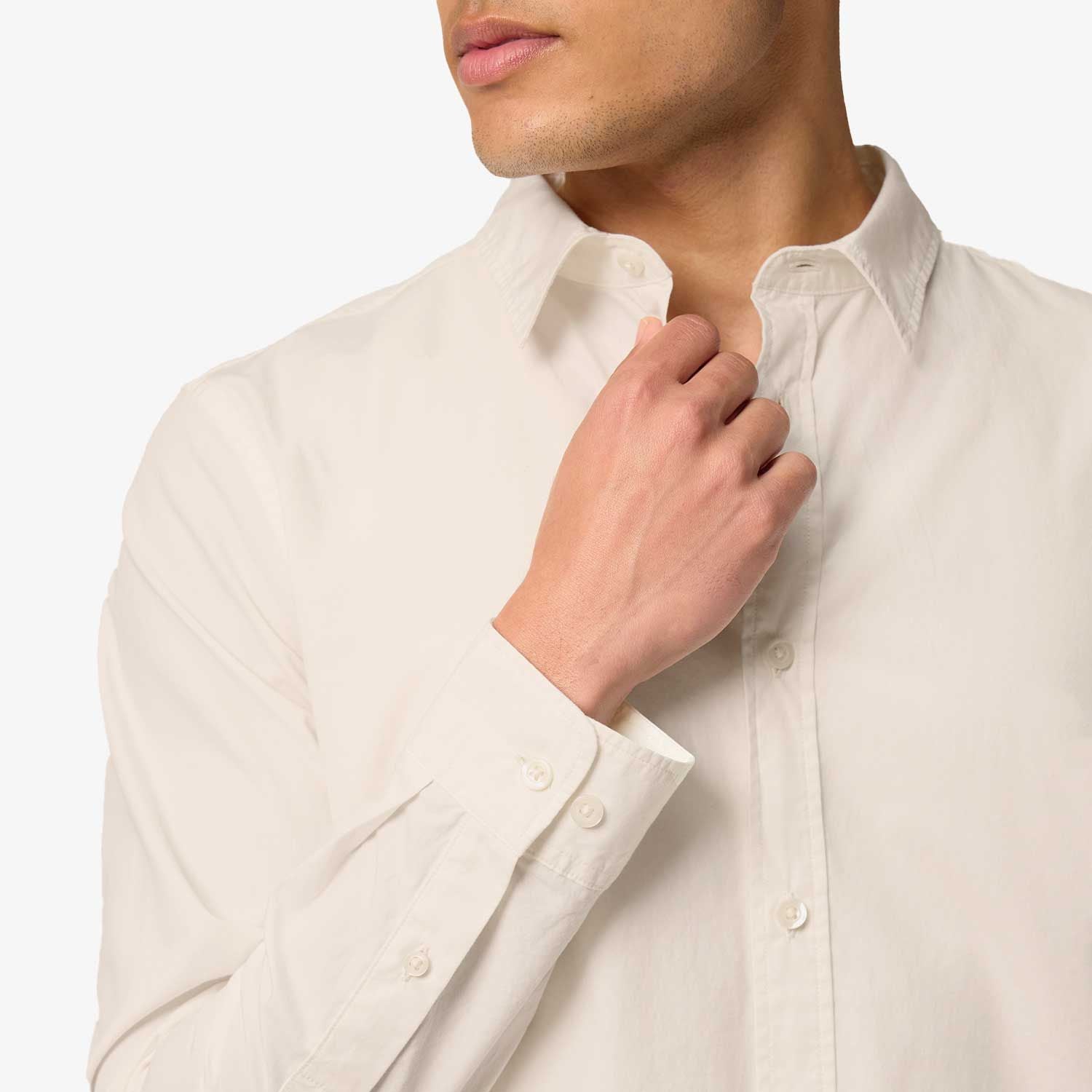 Poplinhemd für Herren aus Bio-Baumwolle