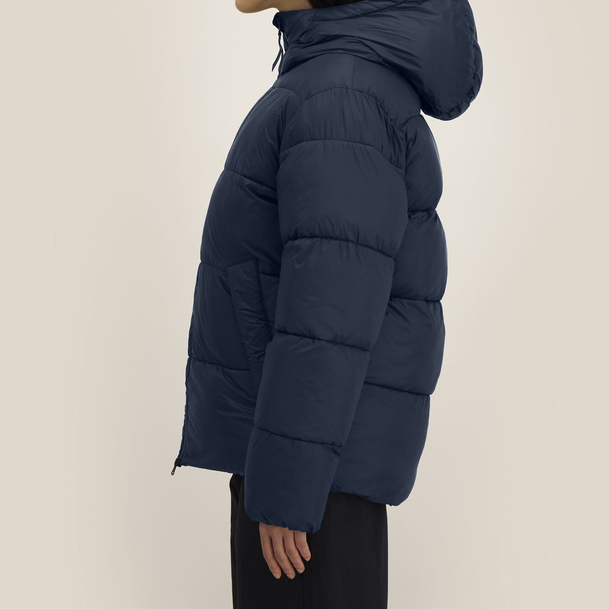 Pufferjacke Navy – Profil