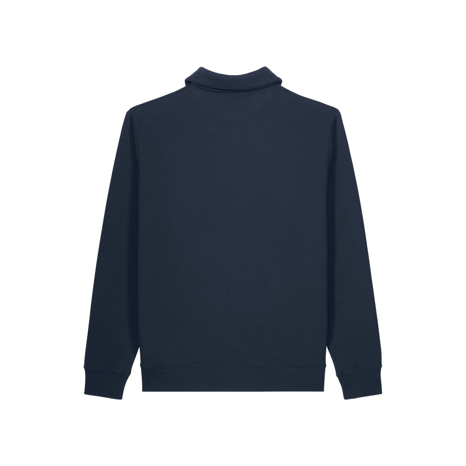 Half-Zip Sweatshirt Navy, Produktansicht hinten