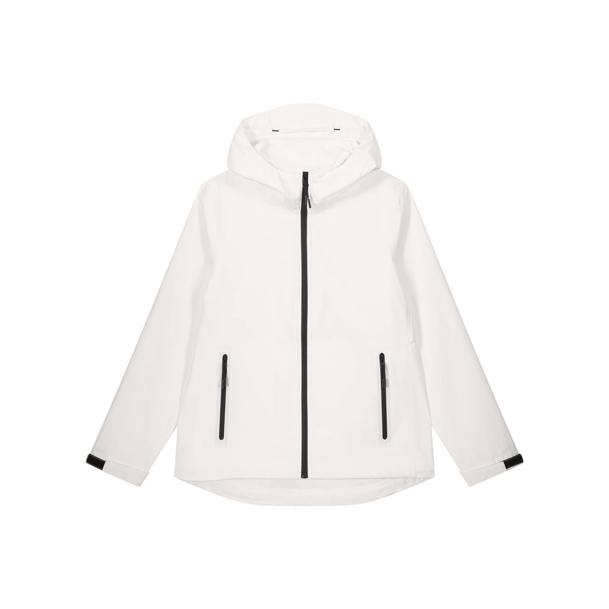 Damen Regenjacke Off White, Produktansicht vorne