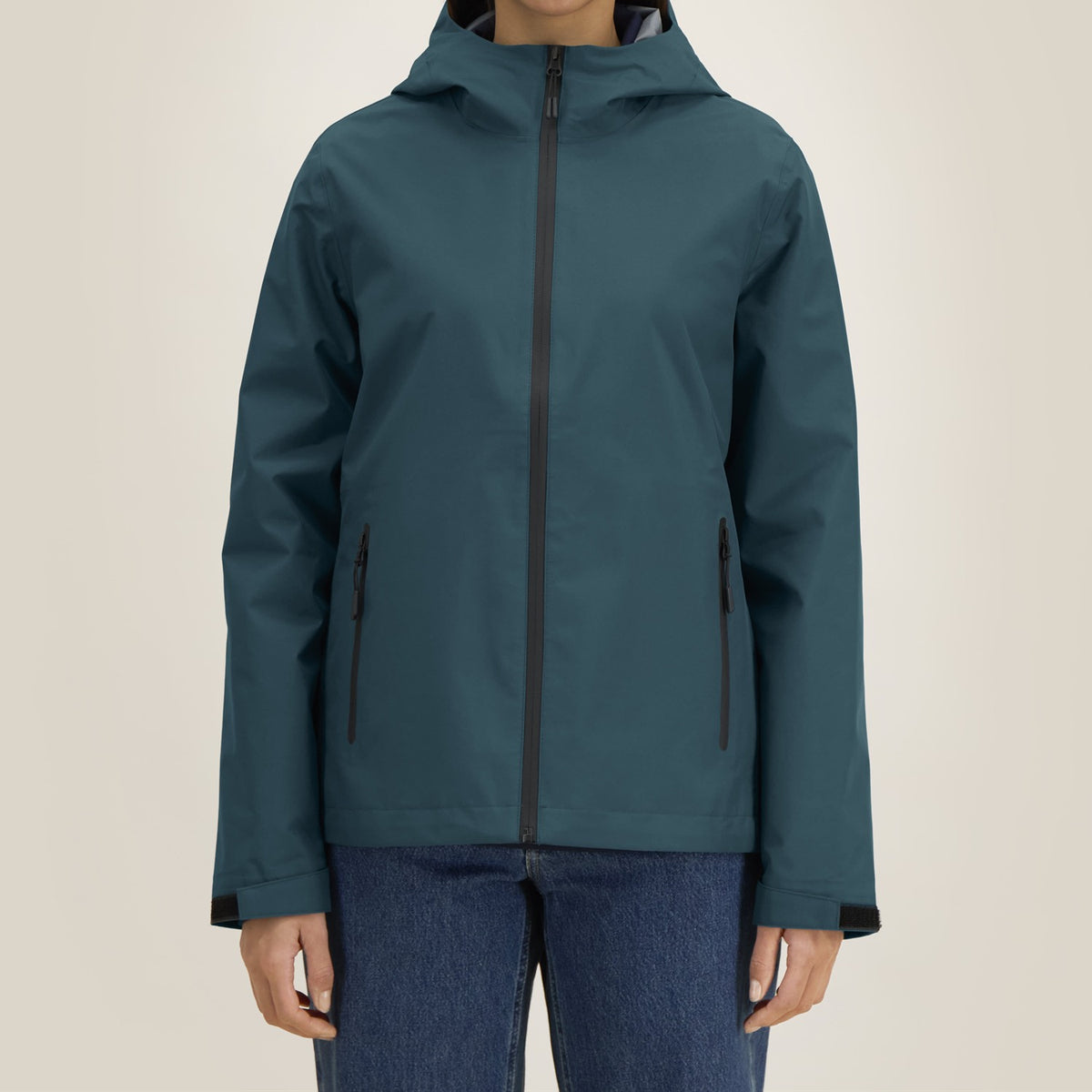 Damen Regenjacke Stargazer, Vorderansicht