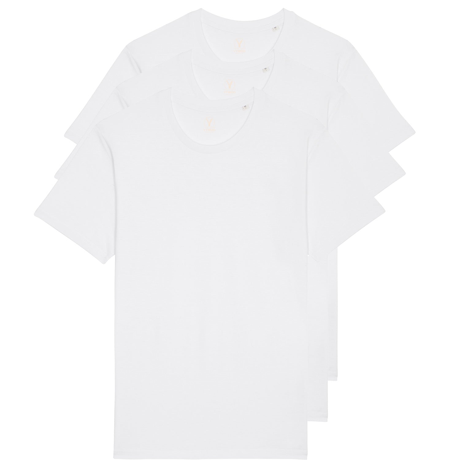 3er Pack Basic T-Shirts | Unisex | 150 g/qm Bio-Baumwolle