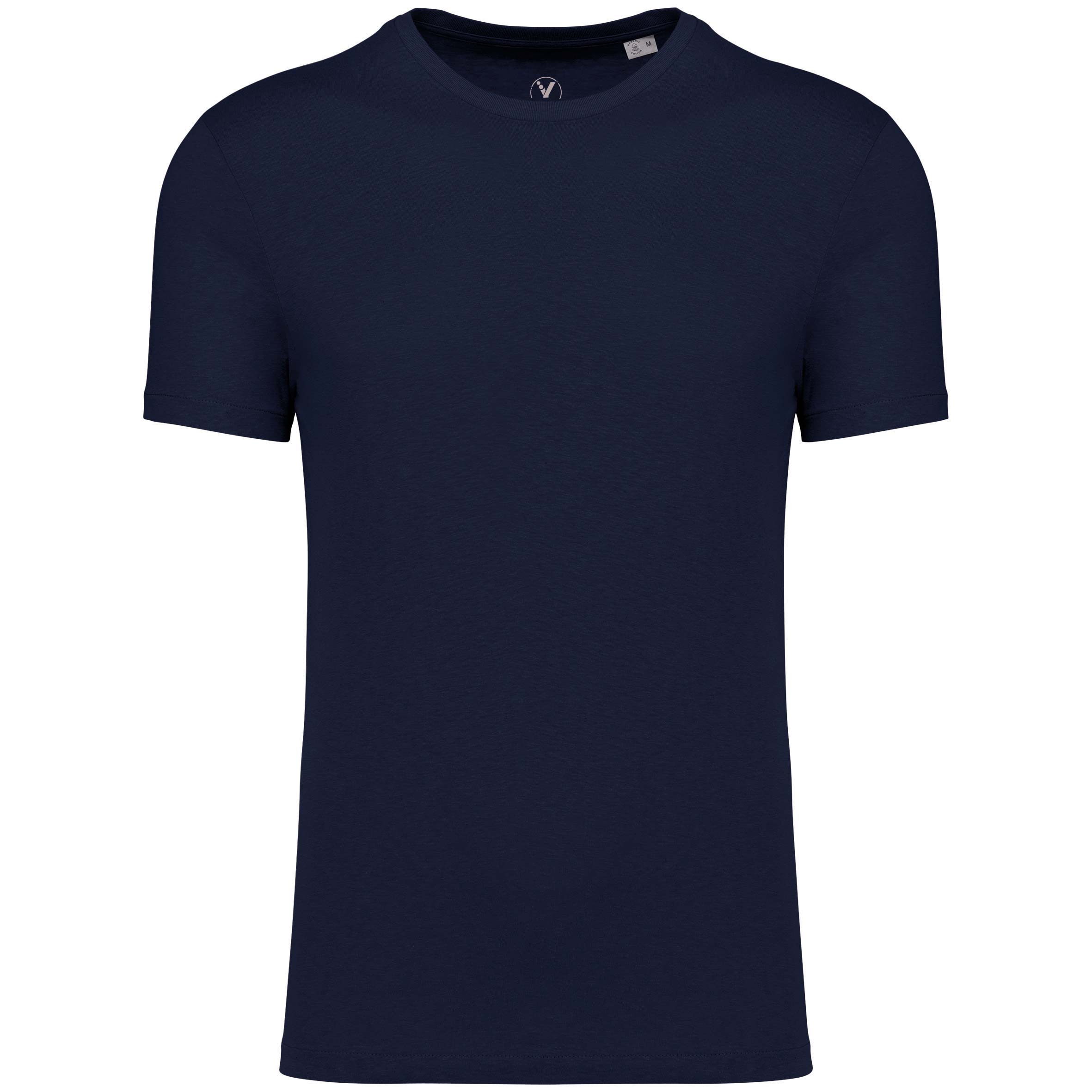 T-Shirt aus Baumwoll-Leinen-Mix