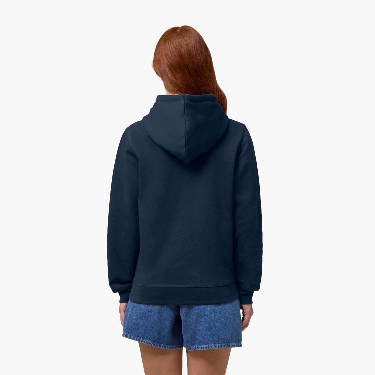 Unisex Kapuzenpullover mit Seitentaschen aus Bio Baumwolle und recyceltem PET