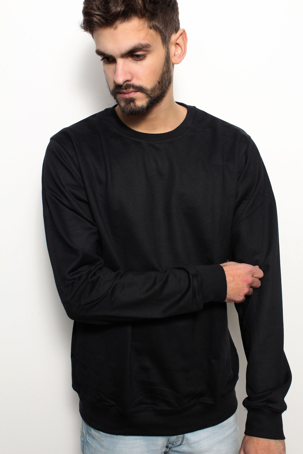 Herren Sweatshirt Trigema, YTWOO T-Shirt aus Düsseldorf Bio 100% YTWOO | Baumwolle | Nachhaltige Mode Faire 