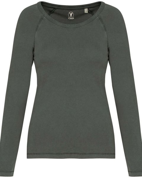 Raglan Longsleeve aus nachhaltiger Bio-Baumwolle für Damen