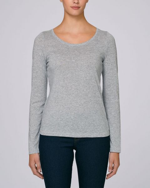 Damen Longsleeve aus 100% Bio-Baumwolle